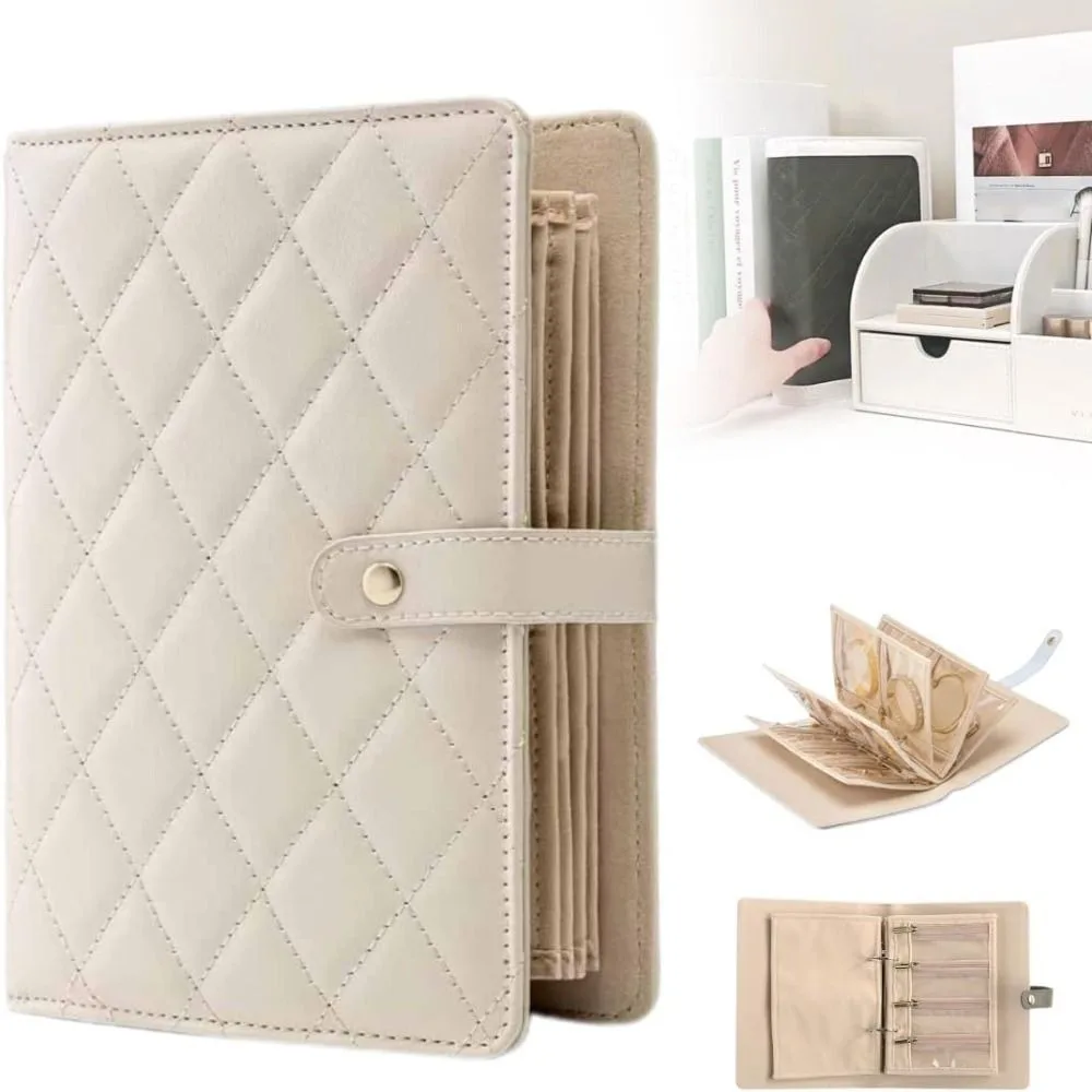 Кожаная книга для хранения украшений
Кожаная книга для хранения украшений