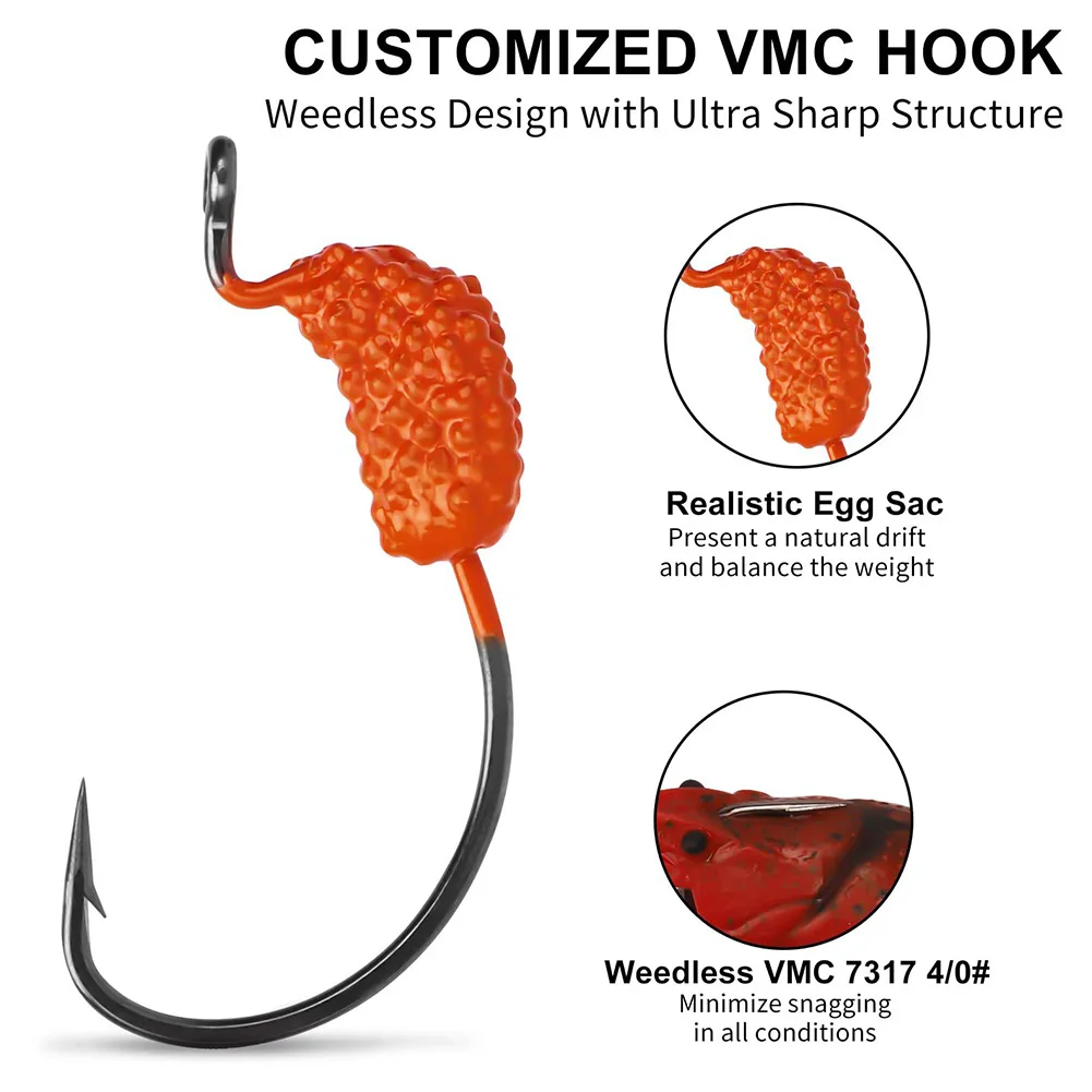 TRUSCEND Luya Bionic Bait for Crayfish Fishing Elastic TPE Material Pointed Hook Egg Sac and Lifelike Pincers 3PCS
TRUSCEND Luya Bionic Bait for Crayfish Fishing Elastic TPE Material Pointed Hook Egg Sac and Lifelike Pincers 3PCS