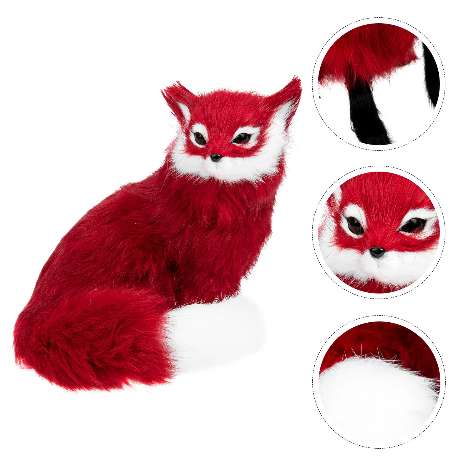 Fox Model Simulation Decor Animals Toddler Car Activities Plush Cartoon Ornament
Fox Model Simulation Decor Animals Toddler Car Activities Plush Cartoon Ornament