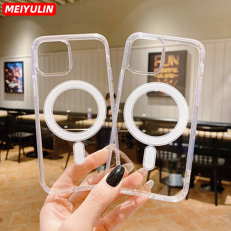Clear Magnetic Charger Phone Case For Iphone 14 13 12 11 Pro Mini XR X XS Max Samsung S22 Soft Transparent Wireless Charge Cover
Clear Magnetic Charger Phone Case For Iphone 14 13 12 11 Pro Mini XR X XS Max Samsung S22 Soft Transparent Wireless Charge Cover