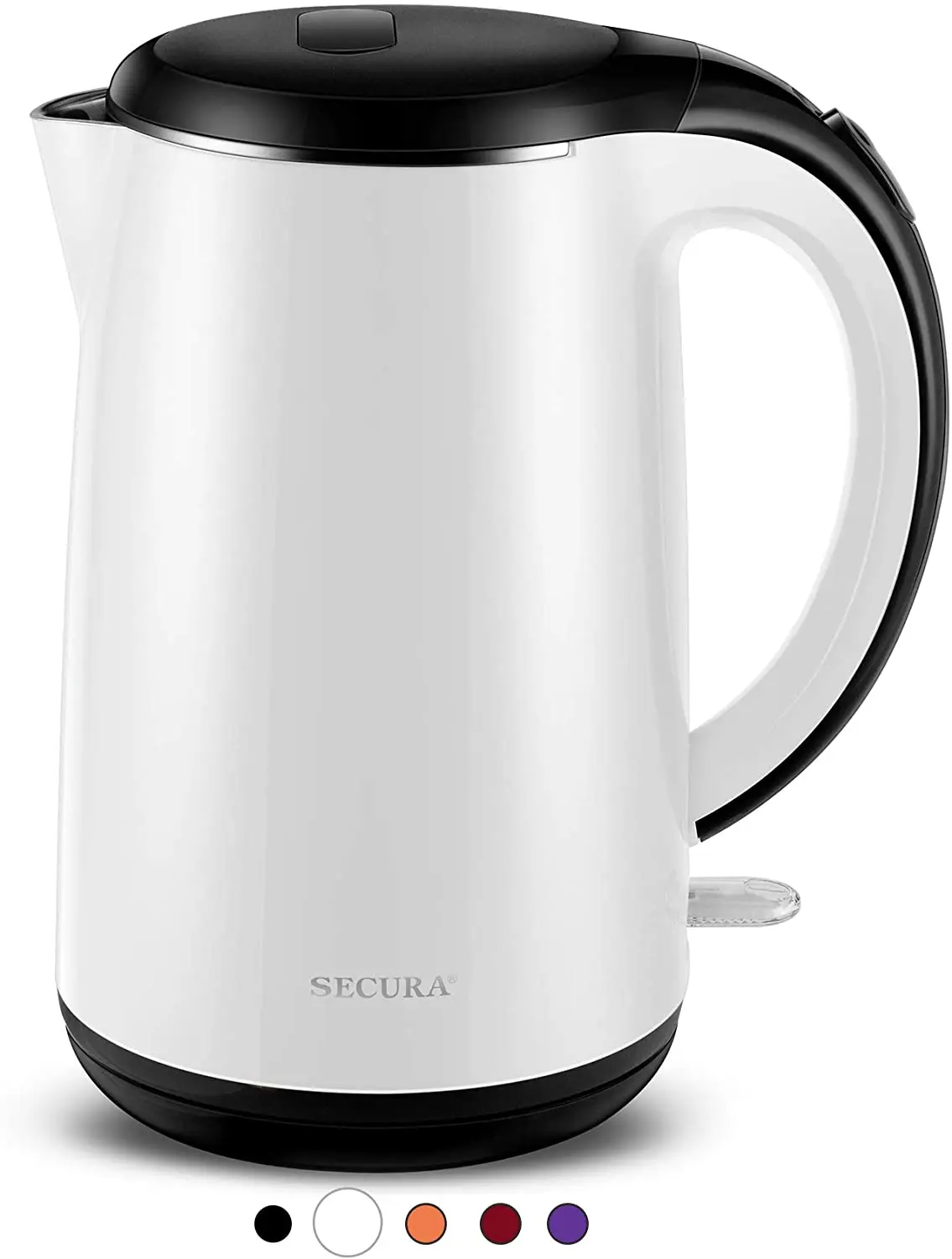 SWK-1701DB The Original Stainless Steel Double Wall Electric Water Kettle 1.8 Quart, White portable water boiler Teapot For Home
SWK-1701DB The Original Stainless Steel Double Wall Electric Water Kettle 1.8 Quart, White portable water boiler Teapot For Home