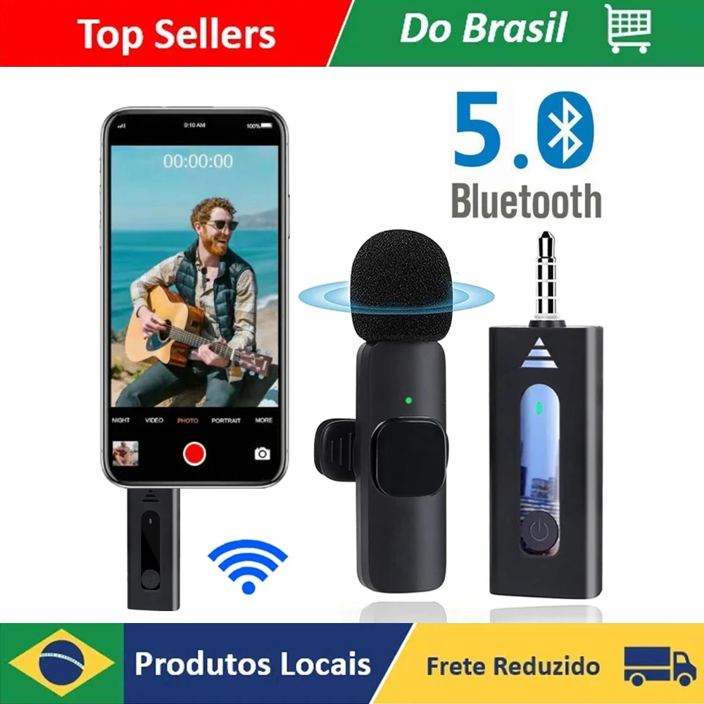 K30 Wireless microphone lavalier bluetooth 3.5mm recording microphone
K30 Wireless microphone lavalier bluetooth 3.5mm recording microphone