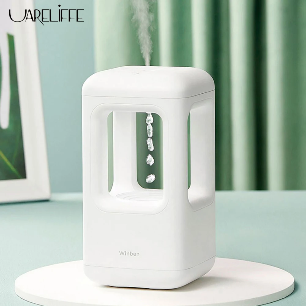 Uareliffe Anti-gravity Water Drop Humidifier Ultrasonic Mist Maker Power-off Protection Quiet Air Cleaner Cooler Conditioning
Uareliffe Anti-gravity Water Drop Humidifier Ultrasonic Mist Maker Power-off Protection Quiet Air Cleaner Cooler Conditioning