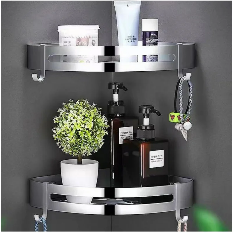 Bathroom Shelf Organizer Shower Storage Rack Corner Wall Mounted Toilet Shampoo Holder No Drill
Bathroom Shelf Organizer Shower Storage Rack Corner Wall Mounted Toilet Shampoo Holder No Drill