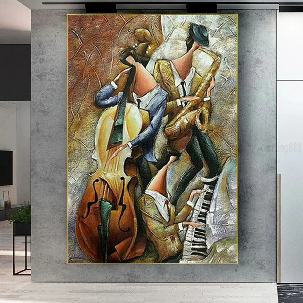 

Famous Picasso Oil Paintings On Canvas Picture Abstract Wall Art Poster 100% Handmade Mural Exhibits For Living Room Decor Image