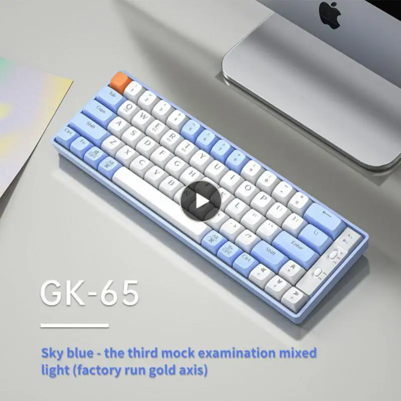 Механическая клавиатура, беспроводная и Проводная игровая клавиатура с 65 клавишами, линейная, быстрая эргономичная клавиатура
Механическая клавиатура, беспроводная и Проводная игровая клавиатура с 65 клавишами, линейная, быстрая эргономичная клавиатура