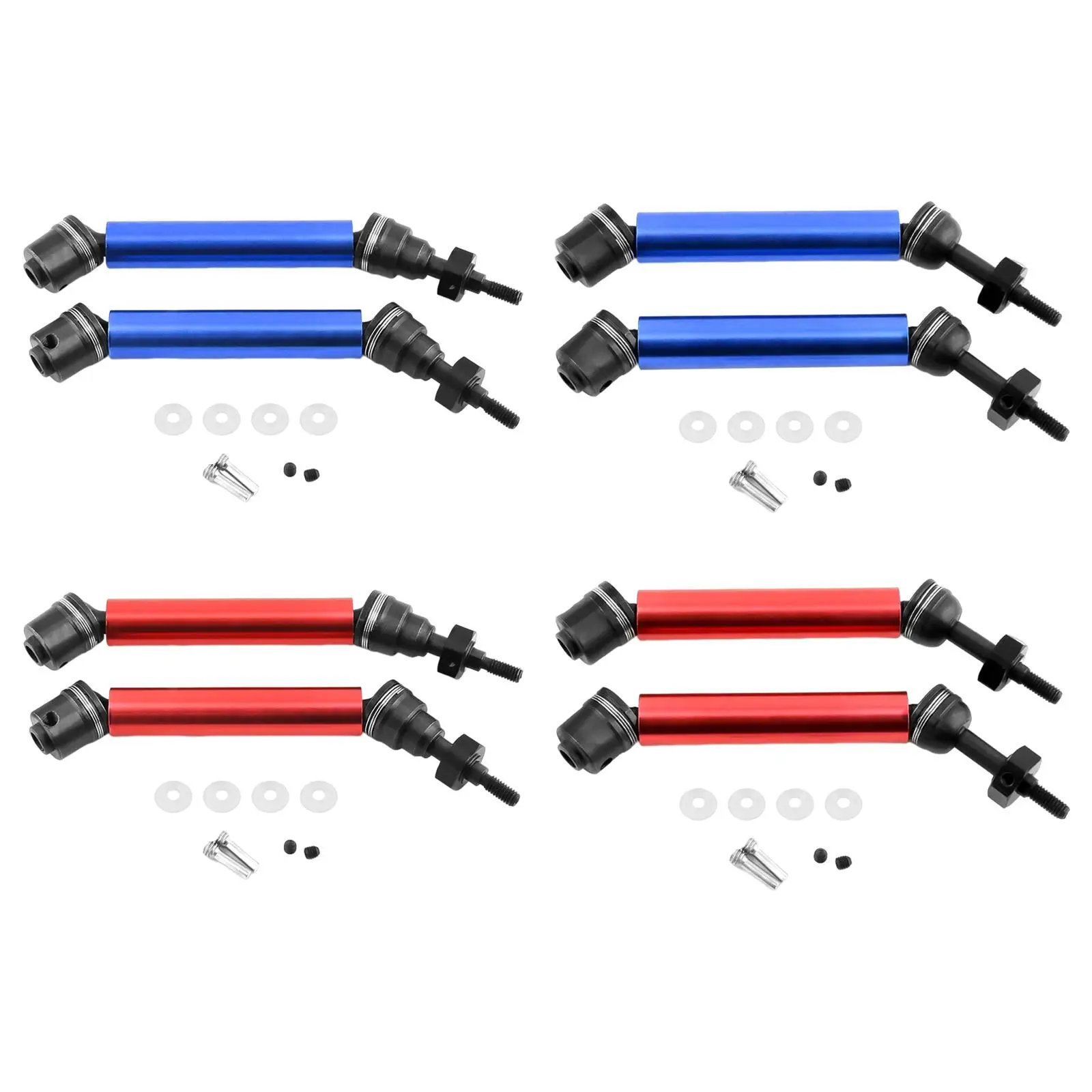 Aluminum Alloy Drive Shaft Retractable Universal Joint CVD Shaft for 1/10 RC Car Model Buggy Replacements Parts Accs
Aluminum Alloy Drive Shaft Retractable Universal Joint CVD Shaft for 1/10 RC Car Model Buggy Replacements Parts Accs