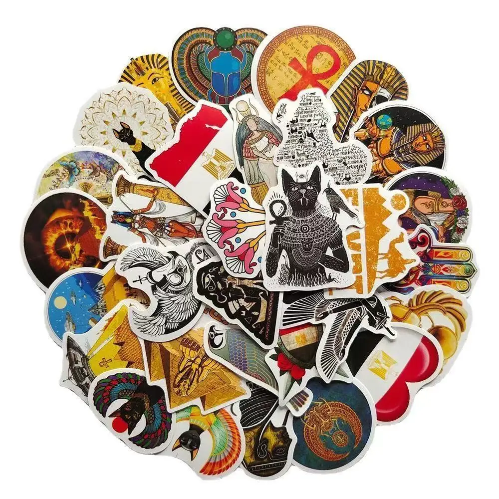 50pcs Sacred Ancient Egypt Collection Stickers Cartoon Sticker Laptop Trolley Case Decorative Waterproof Sticker PVC Sticker 
50pcs Sacred Ancient Egypt Collection Stickers Cartoon Sticker Laptop Trolley Case Decorative Waterproof Sticker PVC Sticker