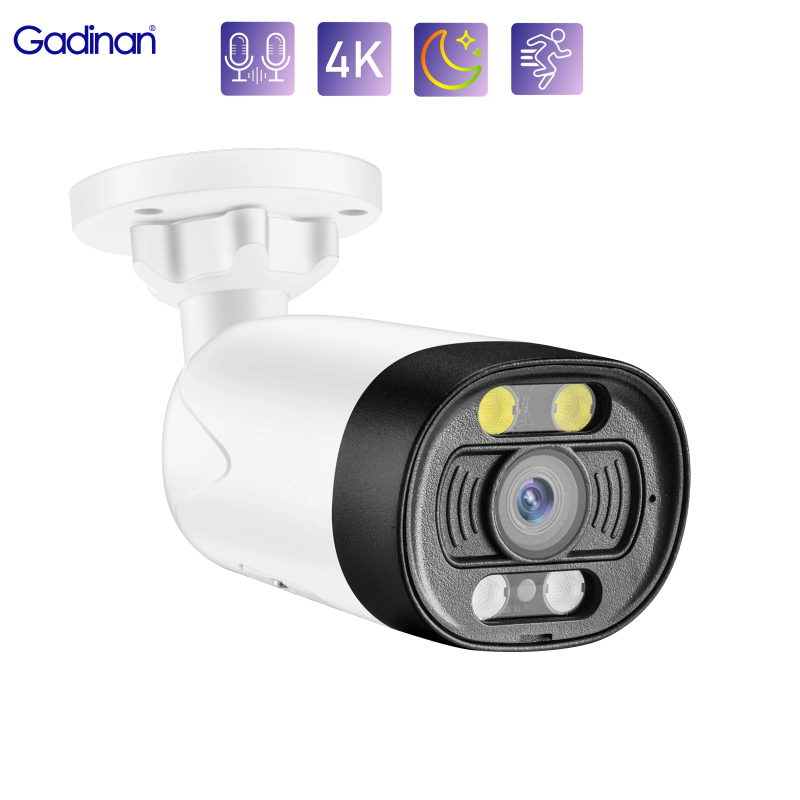 AZISHN 8MP 5MP IP Security Camera Two Way Audio Outdoor Waterproof H.265 P2P Home Video Surveillance Camera Email Alerts
AZISHN 8MP 5MP IP Security Camera Two Way Audio Outdoor Waterproof H.265 P2P Home Video Surveillance Camera Email Alerts
