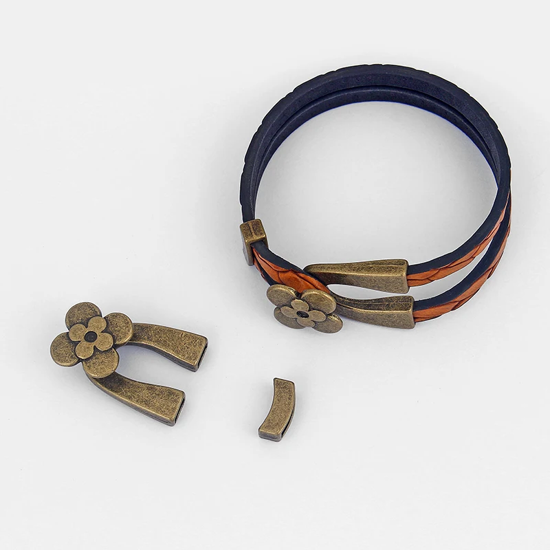 5Sets/lot Double Strand Flower Wishbone Clasp Hook Leather Buckle Connectors for DIY Jewelry Bracelet Making Finding Accessories
5Sets/lot Double Strand Flower Wishbone Clasp Hook Leather Buckle Connectors for DIY Jewelry Bracelet Making Finding Accessories