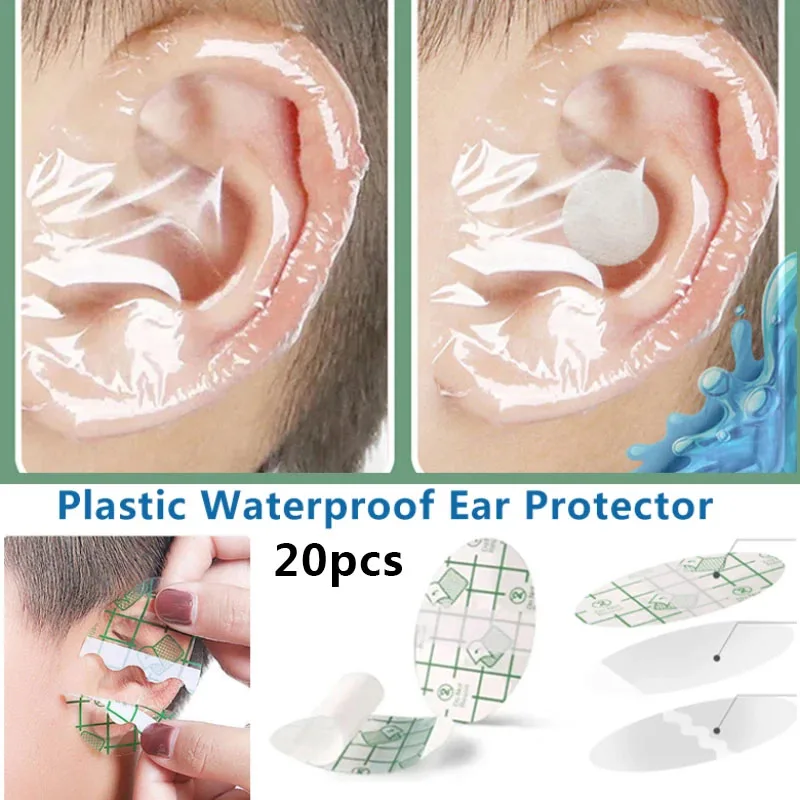 20pcs Plastic Waterproof Ear Protector For Baby Swimming Cover Caps Salon Hairdressing Dye Shield Protection Shower Cap Tool
20pcs Plastic Waterproof Ear Protector For Baby Swimming Cover Caps Salon Hairdressing Dye Shield Protection Shower Cap Tool