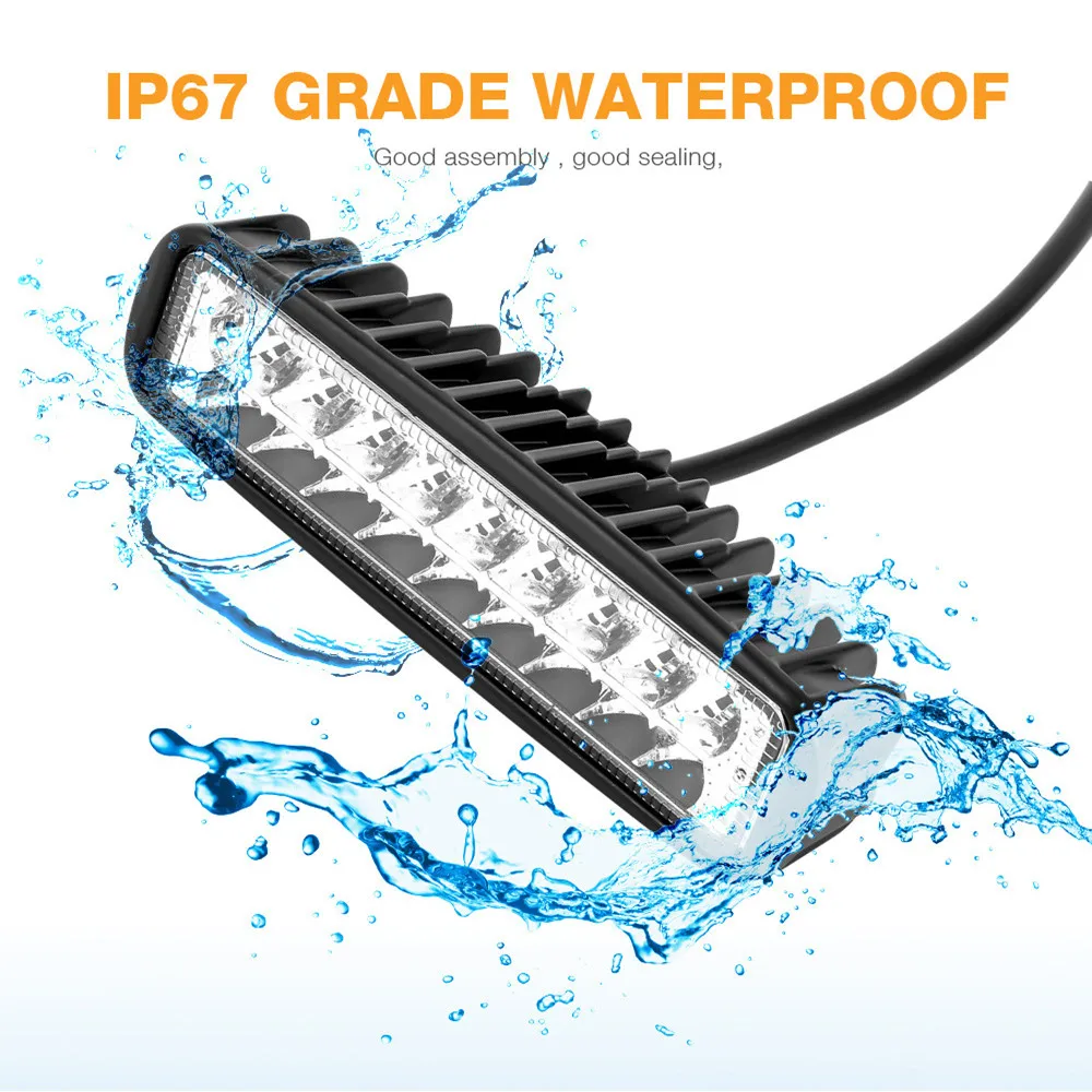Car LED Work Light Light Bar Spot Flood Worklight 12V 18W For Bright White Lighting For Truck Tractor Offroad Vehicle
Car LED Work Light Light Bar Spot Flood Worklight 12V 18W For Bright White Lighting For Truck Tractor Offroad Vehicle