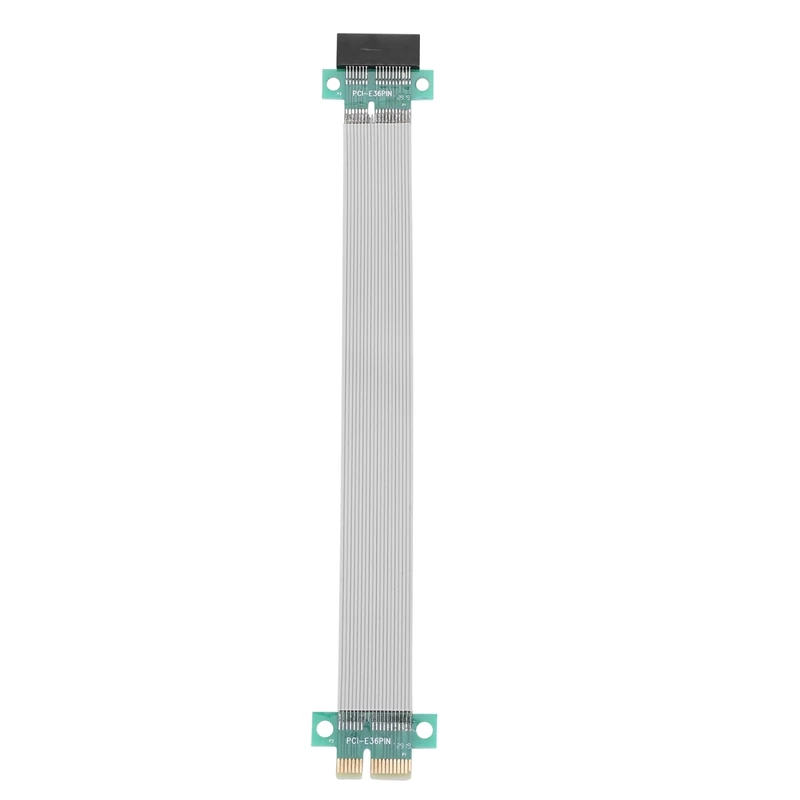PCI Express Flex Relocate Cable PCI-E 1X To 1X Slot Riser Card Extender Extension Ribbon For Bitcoin Miner
PCI Express Flex Relocate Cable PCI-E 1X To 1X Slot Riser Card Extender Extension Ribbon For Bitcoin Miner