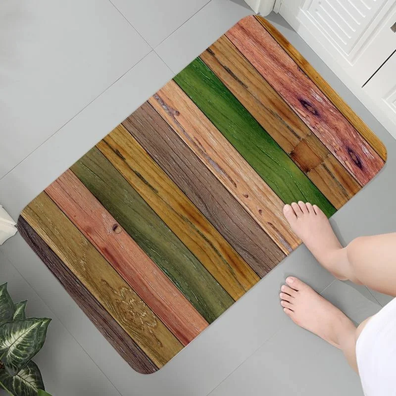Floor Entrance Rug Bathroom Carpet Indoor Washable Mats Anti-slip Anime Kid Room Colorful Wood Prayer Rug Mat bedside Lounge Rug
Floor Entrance Rug Bathroom Carpet Indoor Washable Mats Anti-slip Anime Kid Room Colorful Wood Prayer Rug Mat bedside Lounge Rug