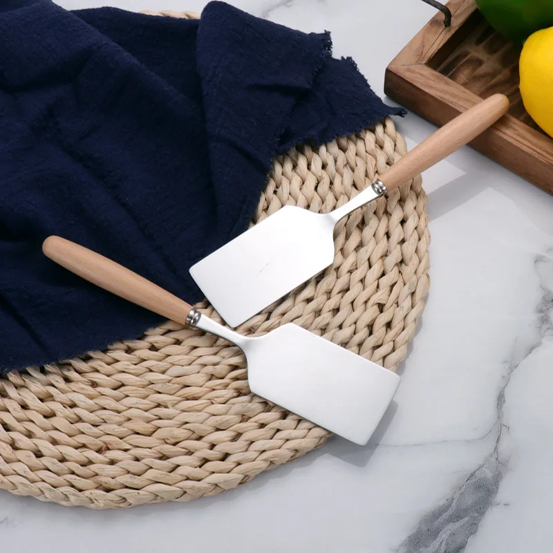Stainless Steel multi-purpose Spatula Shovel Professional Egg Fish Frying Pan Scoop Fried Shovel Kitchen Wooden Handle Spatula
Stainless Steel multi-purpose Spatula Shovel Professional Egg Fish Frying Pan Scoop Fried Shovel Kitchen Wooden Handle Spatula
