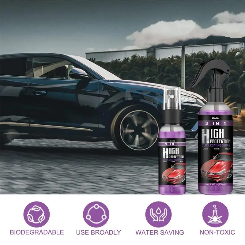 Car Ceramic Coating Spray Multipurpose 3 In1 Quick Coating Spray High Protection Shine ArmorCeramic Car Wash Nano Polishing Wax
Car Ceramic Coating Spray Multipurpose 3 In1 Quick Coating Spray High Protection Shine ArmorCeramic Car Wash Nano Polishing Wax