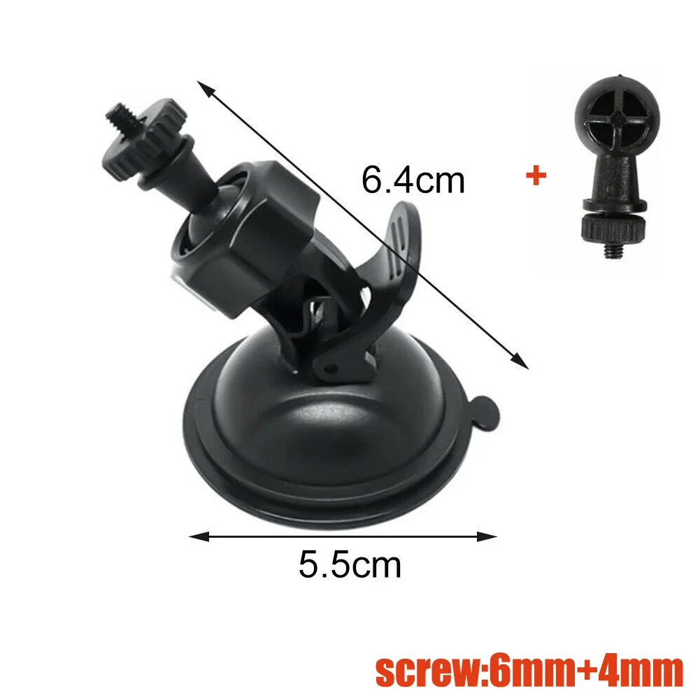 Driving Recorder Suction Cup Bracket Suction Cup Screw Head Universal Rotating Ball Head With 2 Joint Screws 6MM/4MM(Black)
Driving Recorder Suction Cup Bracket Suction Cup Screw Head Universal Rotating Ball Head With 2 Joint Screws 6MM/4MM(Black)