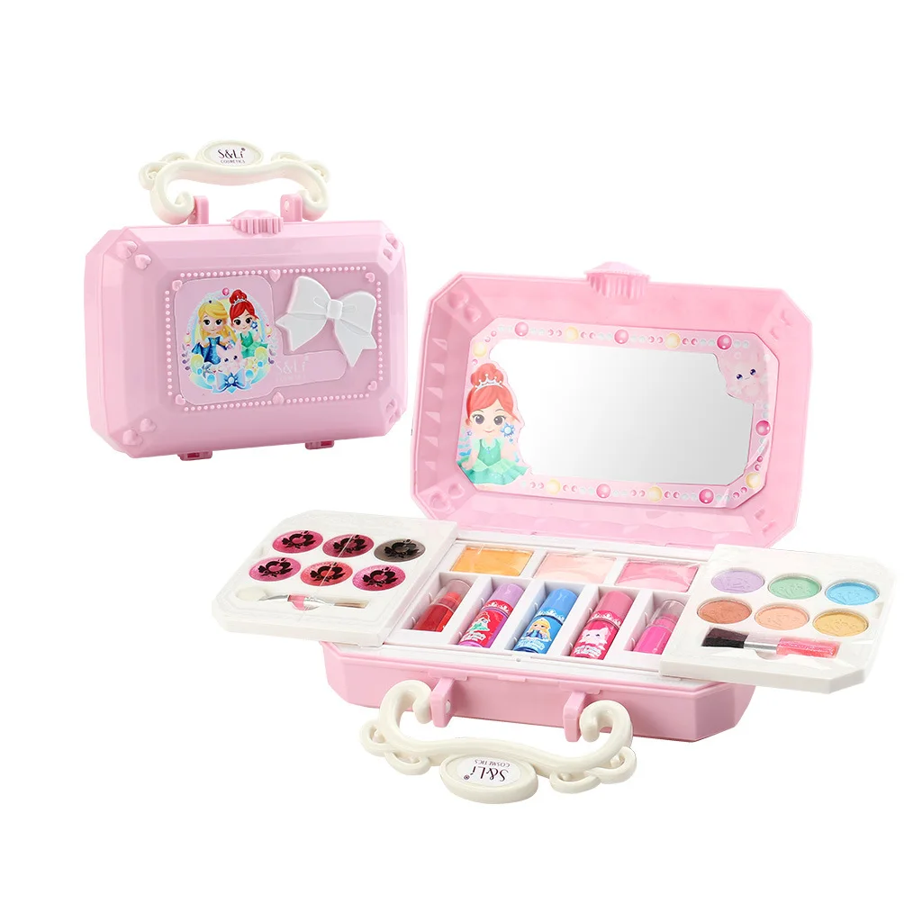 Children's Cosmetics Cosmetics Toys Water-soluble Nail Polish Nail Polish Little Girl's Handbag Set
Children's Cosmetics Cosmetics Toys Water-soluble Nail Polish Nail Polish Little Girl's Handbag Set