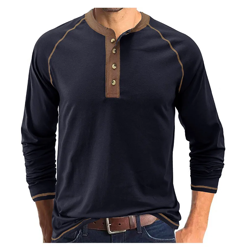 7456 Herfst Lente Lange Mouw T-shirt Effen Kleur Toevallige Hoge Kwaliteit Mannelijke Tops Klassieke Kleding T shirts
7456 Herfst Lente Lange Mouw T-shirt Effen Kleur Toevallige Hoge Kwaliteit Mannelijke Tops Klassieke Kleding T shirts