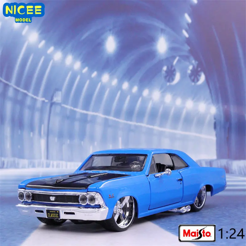 Maisto 1:24 1966 Chevrolet Chevelle SS 396 Modified Version Alloy Car Model Crafts Decoration Collection Toy Tools Gift B691
Maisto 1:24 1966 Chevrolet Chevelle SS 396 Modified Version Alloy Car Model Crafts Decoration Collection Toy Tools Gift B691