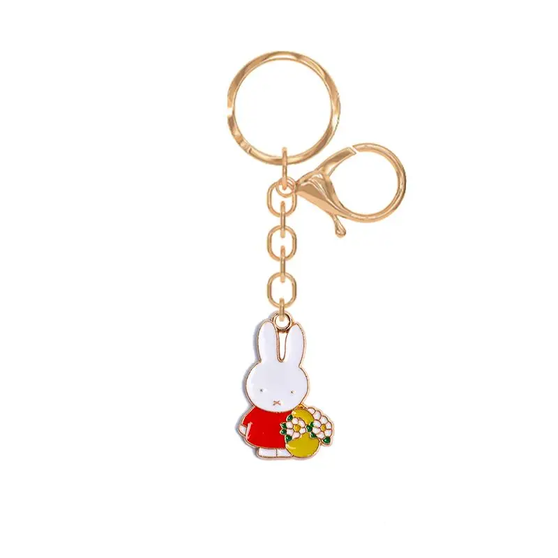 Miffys Rabbit Keychain Kawaii Schoolgirl Airpods Schoolbag Decorations Small Cartoon Girl Heart Car Key Small Pendant
Miffys Rabbit Keychain Kawaii Schoolgirl Airpods Schoolbag Decorations Small Cartoon Girl Heart Car Key Small Pendant