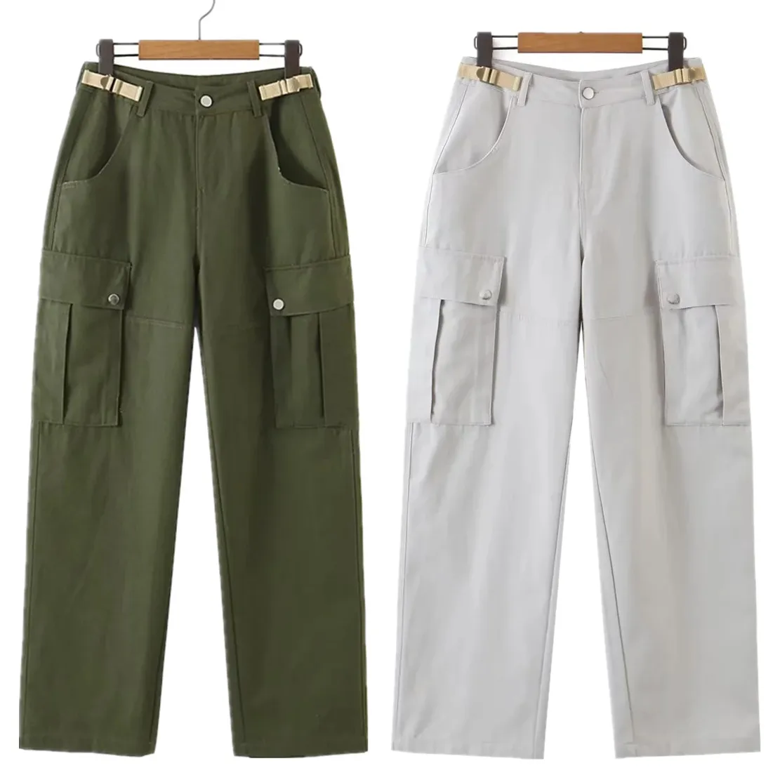 Withered 2023 Ins Blogger Fashion Vintage Pockets Cargo Pants Casual Loose Harem Pants Women
Withered 2023 Ins Blogger Fashion Vintage Pockets Cargo Pants Casual Loose Harem Pants Women