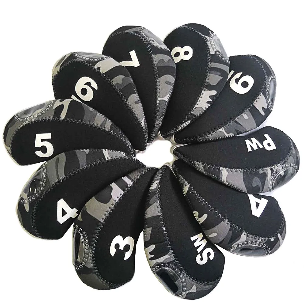 Golf iron cover cap cover 10-pack digital camouflage see-through protective case light and durable
Golf iron cover cap cover 10-pack digital camouflage see-through protective case light and durable