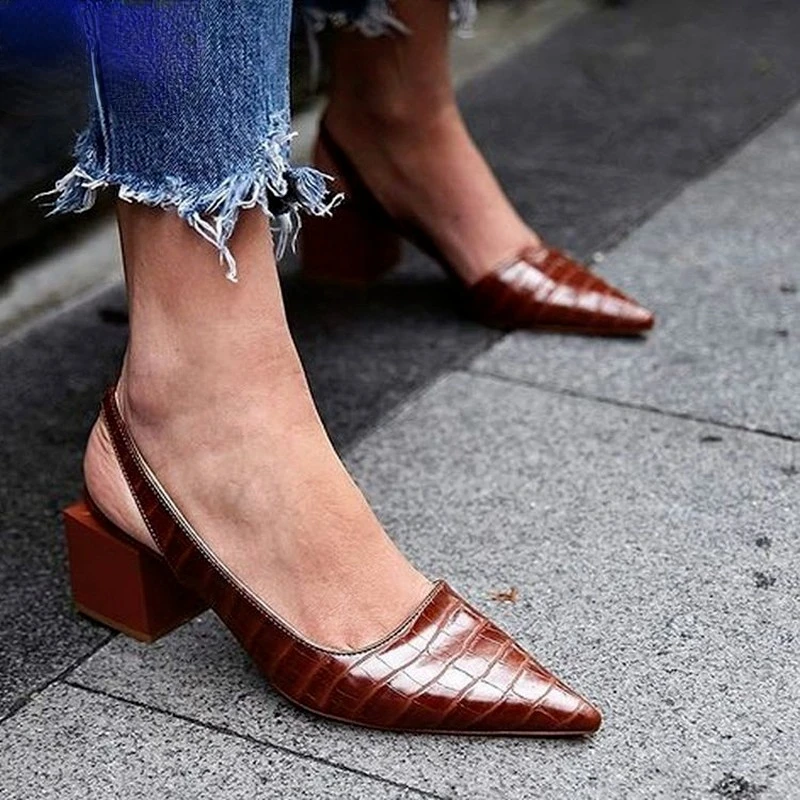 Vintage Pointed Toe Women Shoes Pumps Spring Summer Ladies Sandals Dress Party Shoes Dancing Square Heels Sadalias Femininas
Vintage Pointed Toe Women Shoes Pumps Spring Summer Ladies Sandals Dress Party Shoes Dancing Square Heels Sadalias Femininas