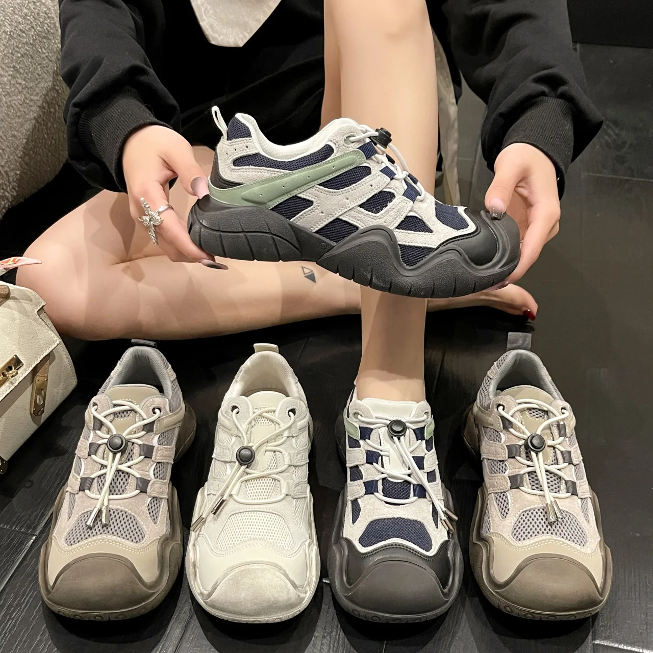 Mr Co New Design Small Ugly 'shoes Female Ins 2023 Spring Tide Movement Color Matching Casual Shoes Trend Casual Flat Bottom
Mr Co New Design Small Ugly 'shoes Female Ins 2023 Spring Tide Movement Color Matching Casual Shoes Trend Casual Flat Bottom