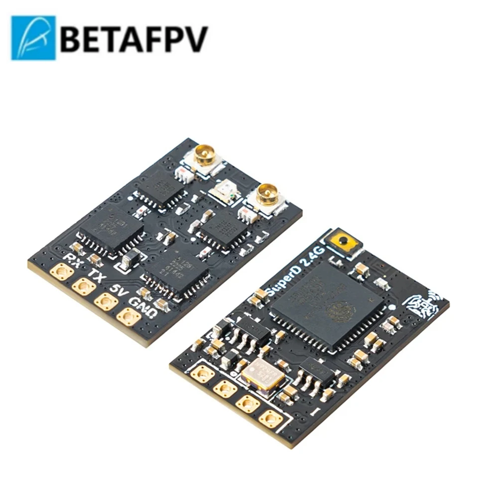 Приемник разнесенных сигналов BETAFPV SuperD ELRS 2,4G ExprssLRS RX 2T антенны TCXO для радиоуправляемого FPV дрона дальнего радиуса действия/свободного стиля
Приемник разнесенных сигналов BETAFPV SuperD ELRS 2,4G ExprssLRS RX 2T антенны TCXO для радиоуправляемого FPV дрона дальнего радиуса действия/свободного стиля