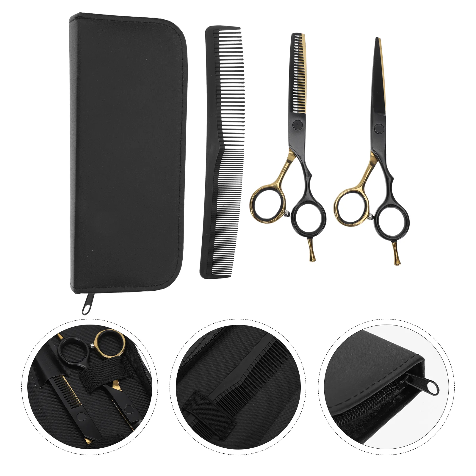 1 Set of Hair Trimmer Hair Styling Scissor Salon Scissor Hairdressing Scissor for Barber Home Hair
1 Set of Hair Trimmer Hair Styling Scissor Salon Scissor Hairdressing Scissor for Barber Home Hair