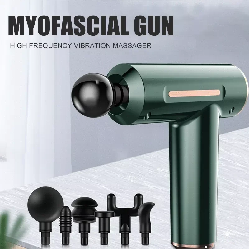 Health Manager Deep Tissue Massage Gun Muscle Stimulator Body Massager Fascial Gun Relax Therapy Low Noise for Fintness Shaping 
Health Manager Deep Tissue Massage Gun Muscle Stimulator Body Massager Fascial Gun Relax Therapy Low Noise for Fintness Shaping