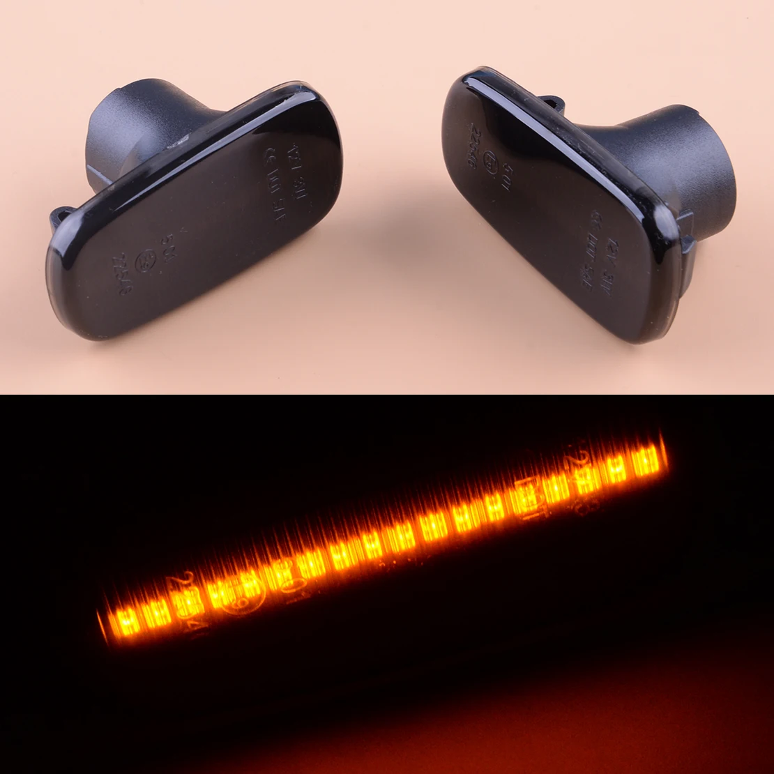 1 Pair Black Lens Side Fender Marker Light Amber Turn Signal Blinker Indicator Lamp Fit for Toyota RAV4 Crown Prius Lexus 12V
1 Pair Black Lens Side Fender Marker Light Amber Turn Signal Blinker Indicator Lamp Fit for Toyota RAV4 Crown Prius Lexus 12V