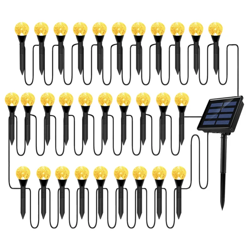 10/20/30LED Solar Bubbles String Lights Lawn Lamp Solar Led Light Outdoor Waterproof Solar Light for Landscape Garden Decoration
10/20/30LED Solar Bubbles String Lights Lawn Lamp Solar Led Light Outdoor Waterproof Solar Light for Landscape Garden Decoration