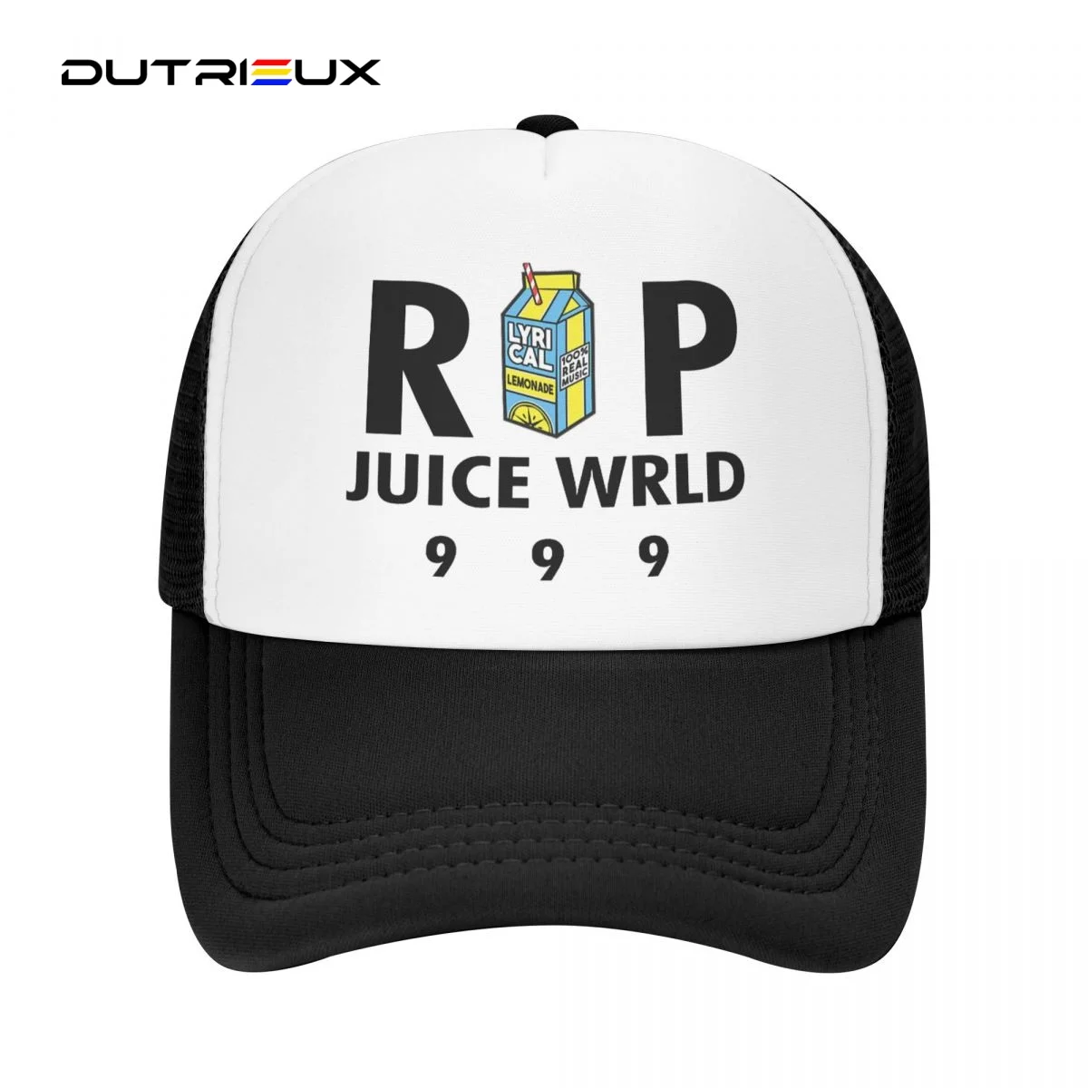 

LWW RIP Wrld Juice Casual Plain Mesh Baseball Cap Adjustable Snapback Hats For Women Men Dad Trucker Hats