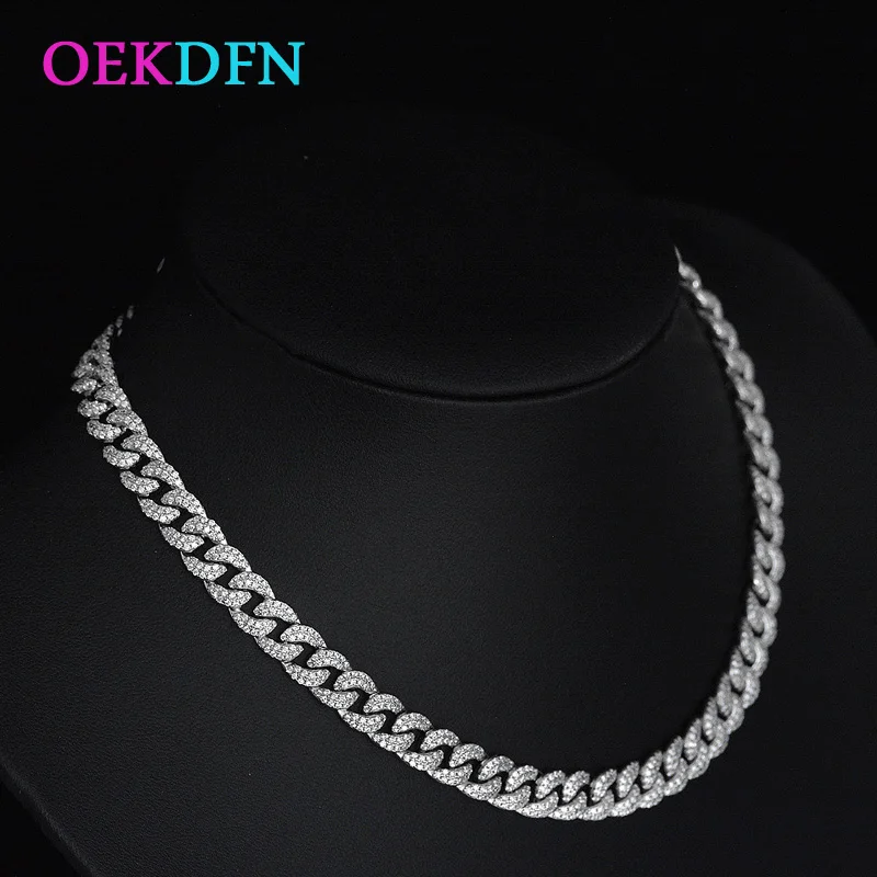 OEKDFN Personality 925 Sterling Silver Necklace Luxury Charm Hip Hop Street Style Necklaces For Men Women Party Fine Jewelry
OEKDFN Personality 925 Sterling Silver Necklace Luxury Charm Hip Hop Street Style Necklaces For Men Women Party Fine Jewelry