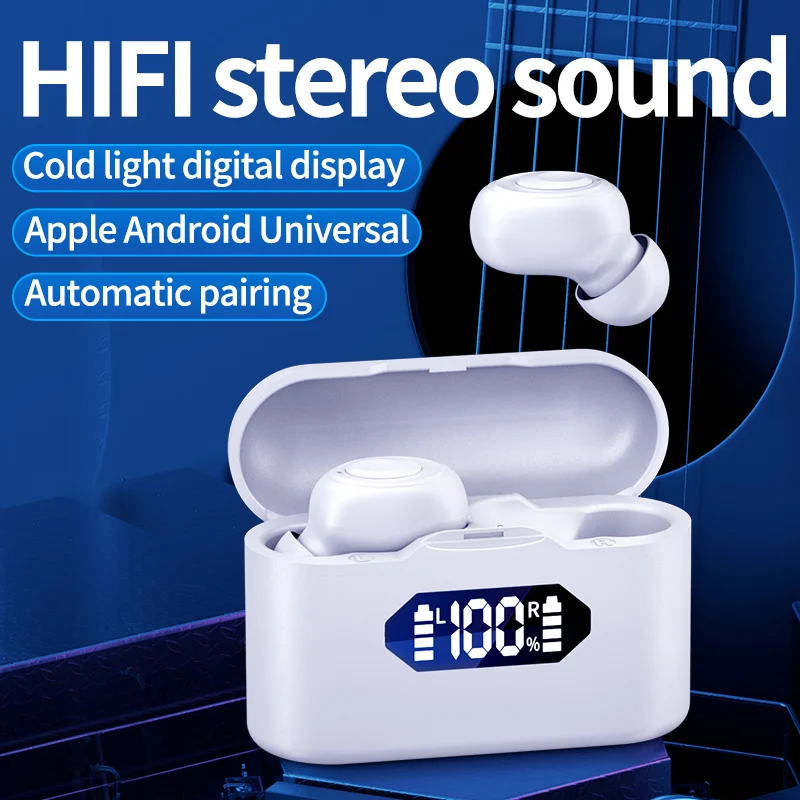 TWS X37 Bluetooth 5.0 Wireless Headphones 9D Hifi Stereo Sports Earphones Waterproof Wireless Earphone Headset With Microphone
TWS X37 Bluetooth 5.0 Wireless Headphones 9D Hifi Stereo Sports Earphones Waterproof Wireless Earphone Headset With Microphone