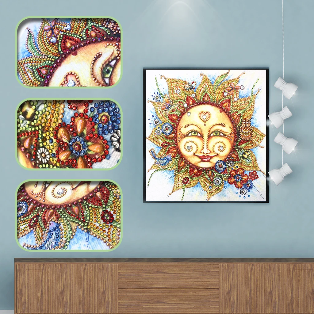 5D DIY Diamond Painting Kit Smile Face Partial Special Shaped Drill Home Decoration Cross Stitch Diamond Rhinestones Paintings
5D DIY Diamond Painting Kit Smile Face Partial Special Shaped Drill Home Decoration Cross Stitch Diamond Rhinestones Paintings