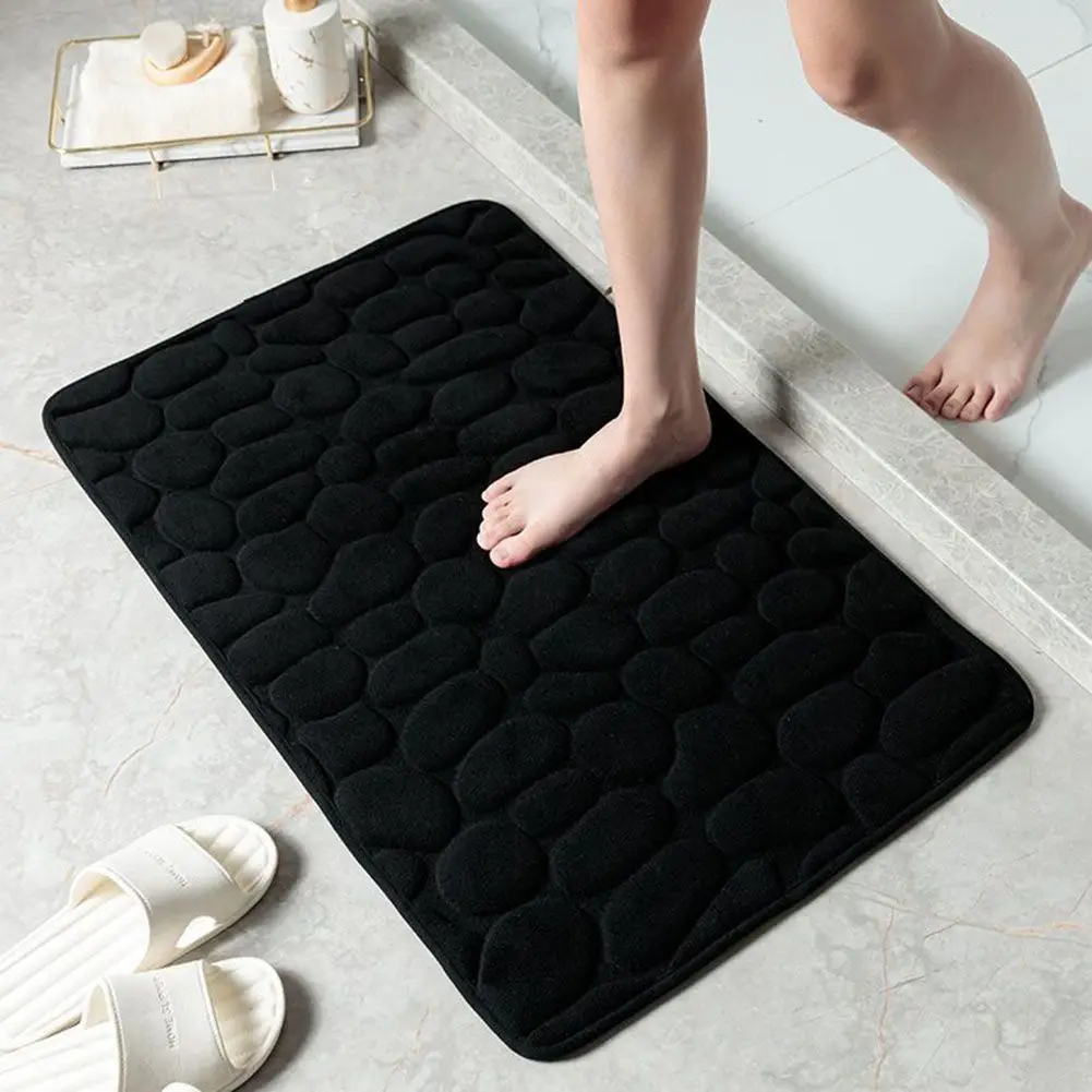 Memory Foam Bathroom Mat Pebble Carpets Super Soft Toilet Washable 40*60cm Absorbent Bathmats Bathroom Brand New
Memory Foam Bathroom Mat Pebble Carpets Super Soft Toilet Washable 40*60cm Absorbent Bathmats Bathroom Brand New