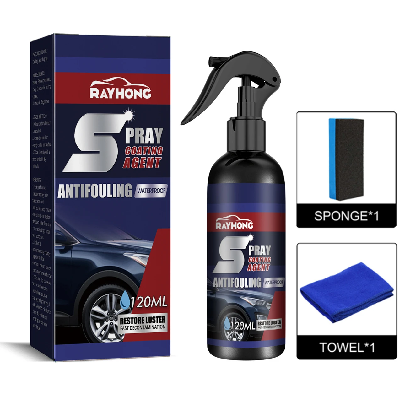 Auto Ceramic Coating 3 In 1 Quick Coating Car Polishing Blackening Spray Fast Fine Scratch Repair Waterless Wash Sealant Polish
Auto Ceramic Coating 3 In 1 Quick Coating Car Polishing Blackening Spray Fast Fine Scratch Repair Waterless Wash Sealant Polish