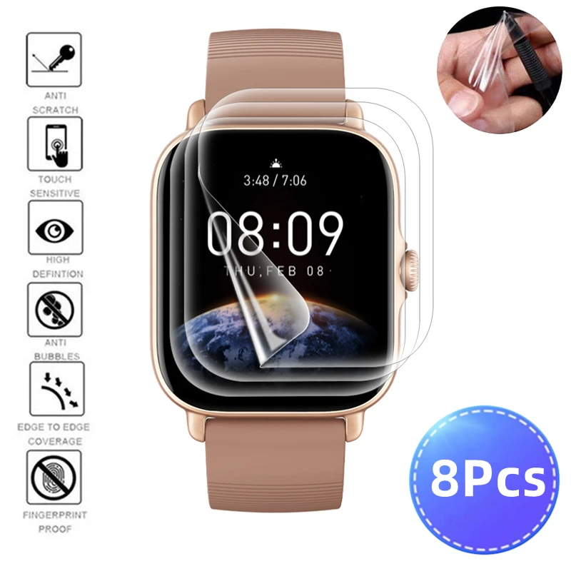 8-1PCS Soft Hydrogel Film For Amazfit GTS 3 GTS 4 4Mini Smartwatch Screen Protector For Huami Amazfit GTS3 GTS4 GTS 2Mini Film
8-1PCS Soft Hydrogel Film For Amazfit GTS 3 GTS 4 4Mini Smartwatch Screen Protector For Huami Amazfit GTS3 GTS4 GTS 2Mini Film