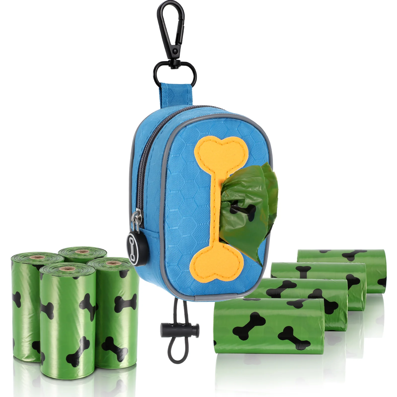 Pet Waste Bags Dog Poo Holder for Leash Travel Trash Walking Accessories Dispenser Zippered Pouch
Pet Waste Bags Dog Poo Holder for Leash Travel Trash Walking Accessories Dispenser Zippered Pouch