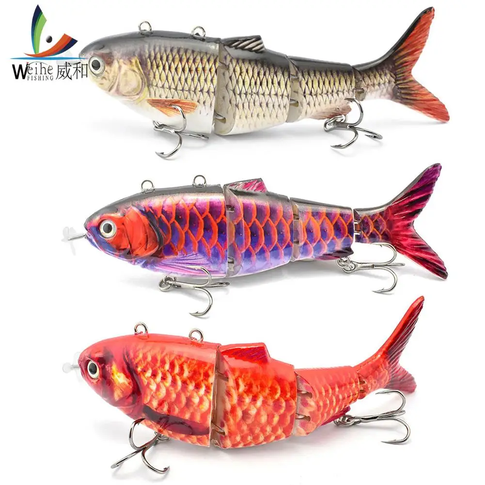 USB Rechargeable Robotic Swimming Lures Fishing Auto Electric Bait Wobblers 4 Segment Swimbait Multi-joint Artificial Bait
USB Rechargeable Robotic Swimming Lures Fishing Auto Electric Bait Wobblers 4 Segment Swimbait Multi-joint Artificial Bait