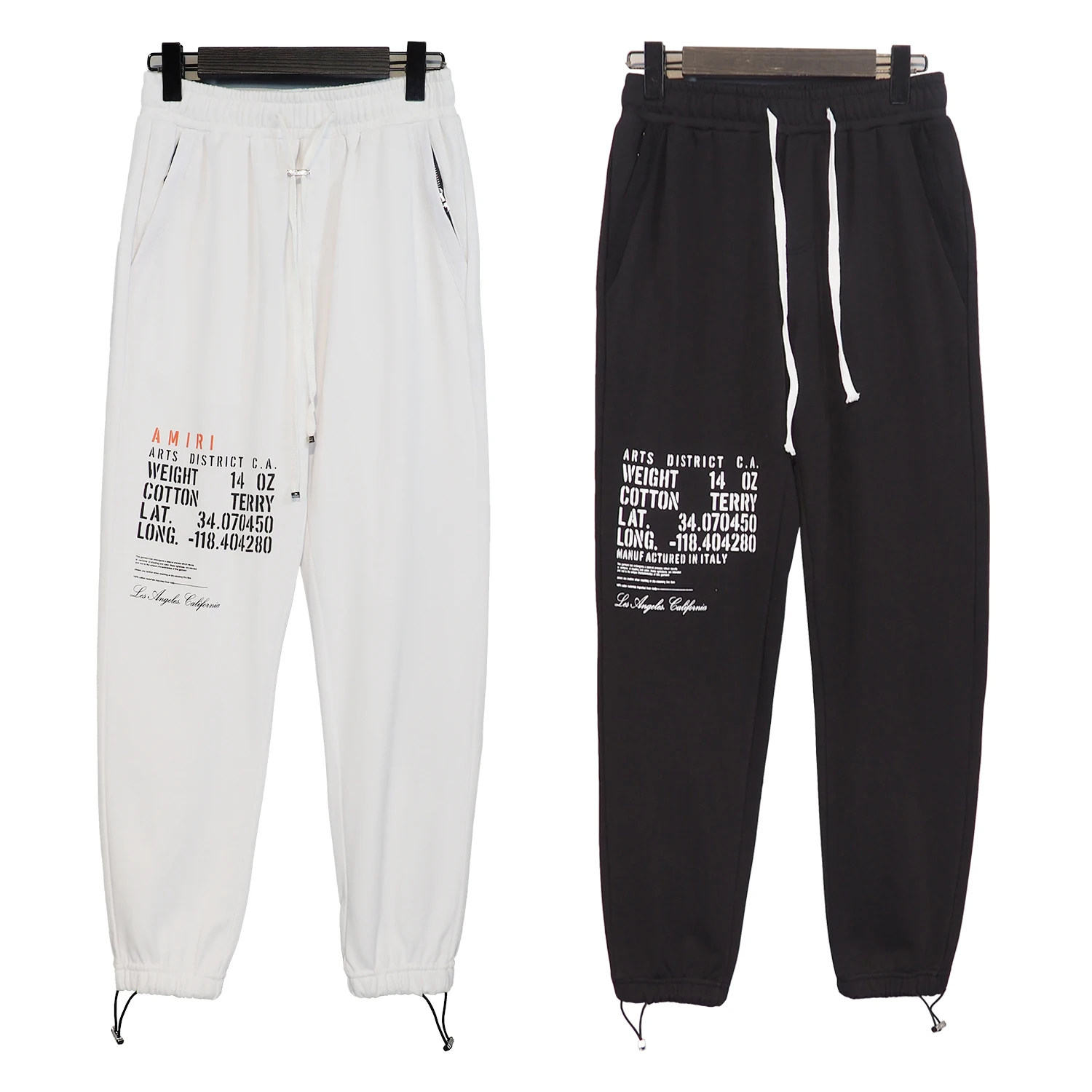AMIRI Drawstring Sweatpants Men's And Women's Hip-Hop Street Loose Drape Wide-Leg Sports Casual Pants 
AMIRI Drawstring Sweatpants Men's And Women's Hip-Hop Street Loose Drape Wide-Leg Sports Casual Pants