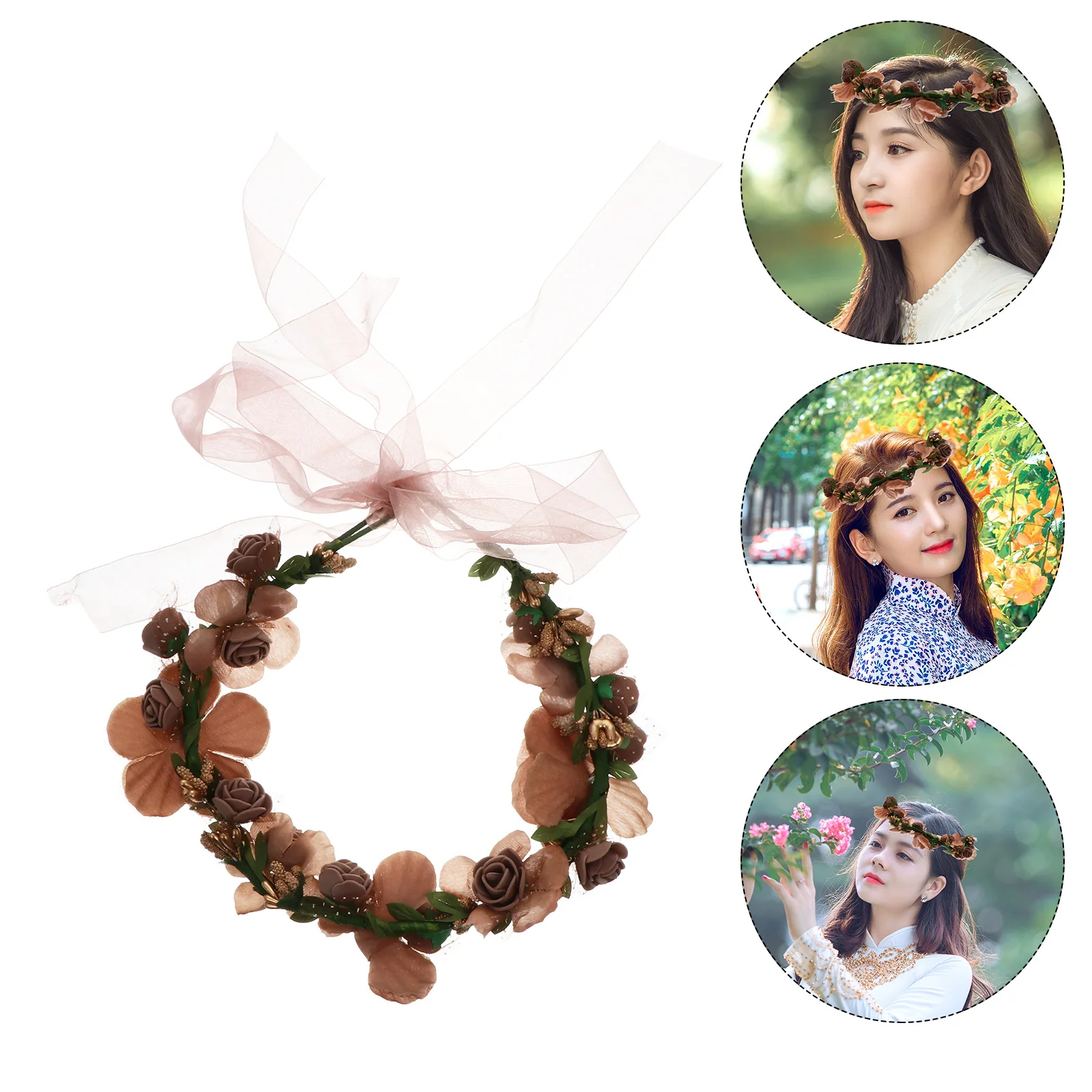 Flower Wreath Crowns Set Bohemia Simulation Flower Wreaths Garland Seaside Holiday Photography Props Headdress for Hawaiian
Flower Wreath Crowns Set Bohemia Simulation Flower Wreaths Garland Seaside Holiday Photography Props Headdress for Hawaiian