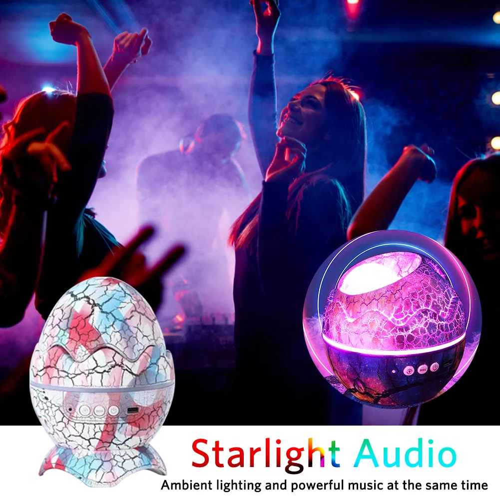 Прожекторная лампа VODOOL + светлый динамик, Беспроводная Bluetooth-совместимая музыкальная проекция для спальни, громкий динамик
Прожекторная лампа VODOOL + светлый динамик, Беспроводная Bluetooth-совместимая музыкальная проекция для спальни, громкий динамик