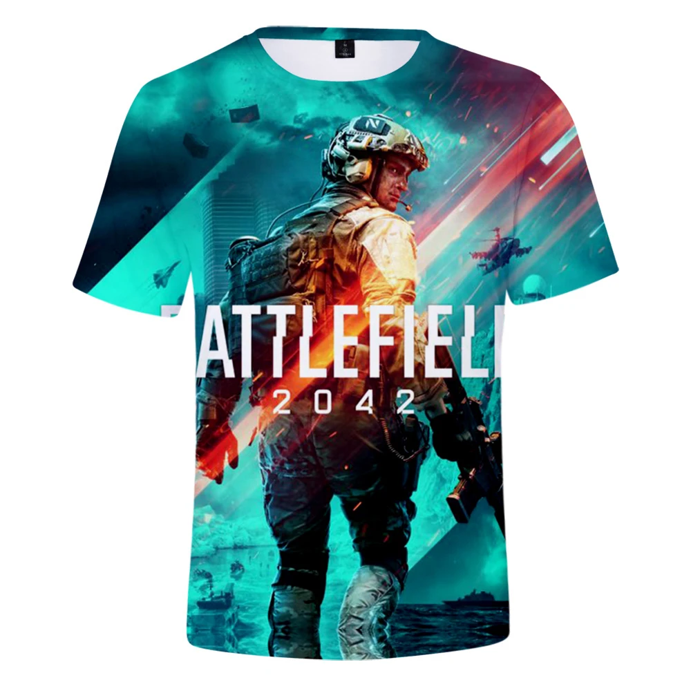Battlefield 2042 T-Shirts FPS Game 3D Printed Streetwear Men Women Fashion O-Neck T Shirt Oversized Tees Tops Kids Boys Clothing
Battlefield 2042 T-Shirts FPS Game 3D Printed Streetwear Men Women Fashion O-Neck T Shirt Oversized Tees Tops Kids Boys Clothing