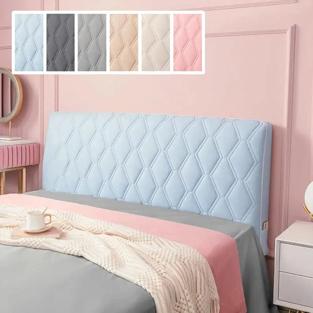 Thicken Soft Plush Quilted Head Cover Thicken Velvet Headboard Cover Solid Color Bed Back Dust Protector Cover European Style
Thicken Soft Plush Quilted Head Cover Thicken Velvet Headboard Cover Solid Color Bed Back Dust Protector Cover European Style