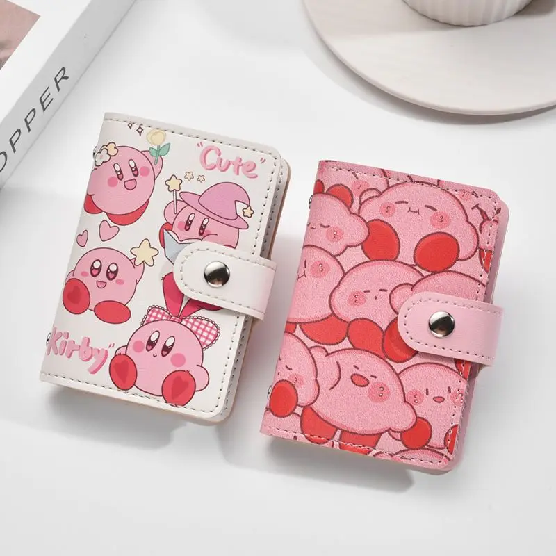 Kawaii Kirby Anime Hobby Card Bag 20 Card Slots Large Capacity Multiple Card Slots Ultra-Thin Compact Anti-Magnetic Card Jacket
Kawaii Kirby Anime Hobby Card Bag 20 Card Slots Large Capacity Multiple Card Slots Ultra-Thin Compact Anti-Magnetic Card Jacket