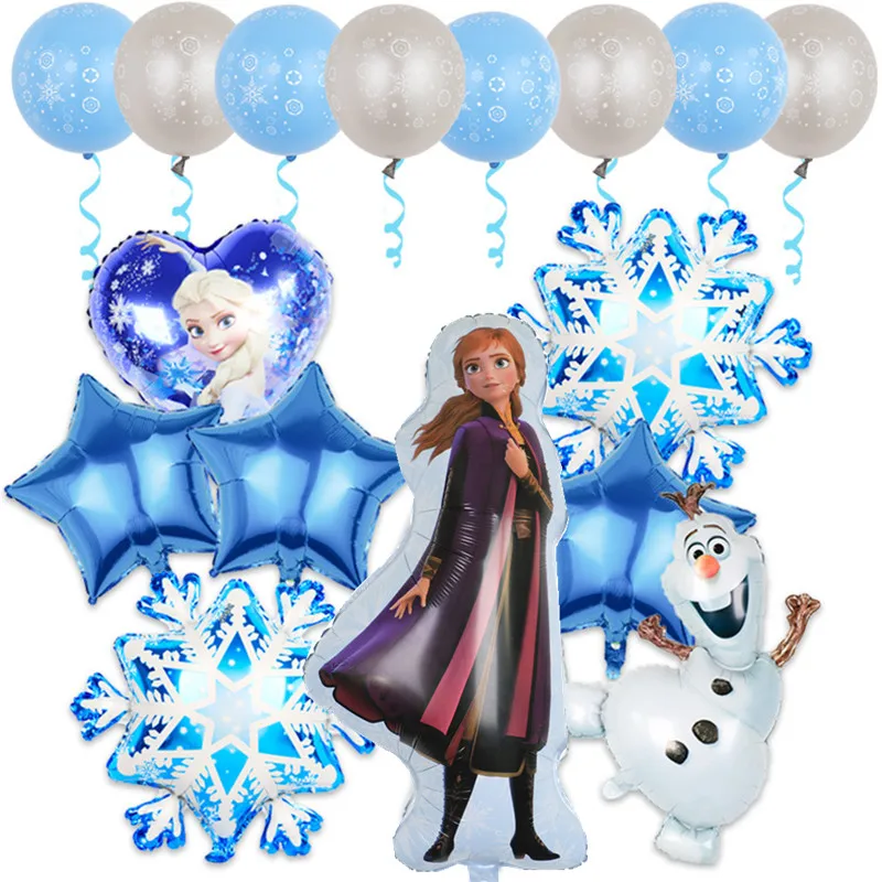 16pcs Frozen Elsa Anna Party Helium Foil Balloons Kid Birthday Party Balloons Toys Baby Shower Air Globos Home Decoration Supply
16pcs Frozen Elsa Anna Party Helium Foil Balloons Kid Birthday Party Balloons Toys Baby Shower Air Globos Home Decoration Supply